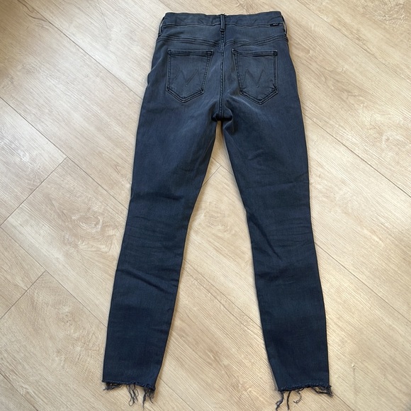 Mother The Looker High Waisted Ankle Fray Jean Dancing In Moonlight, SZ 25. 0647 - Picture 5 of 10